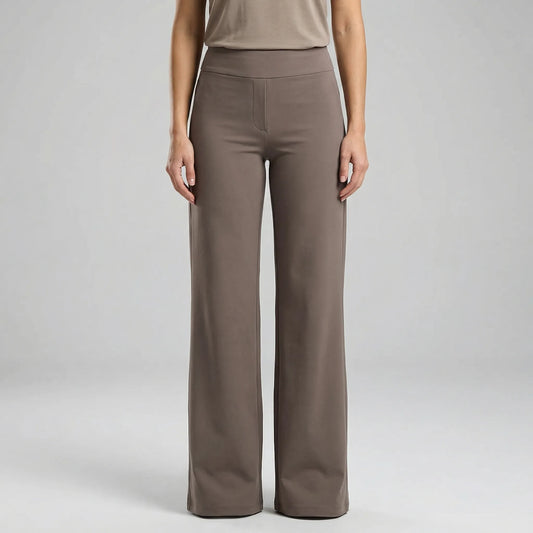 Clarixa | High-Waist Straight-Leg Trousers