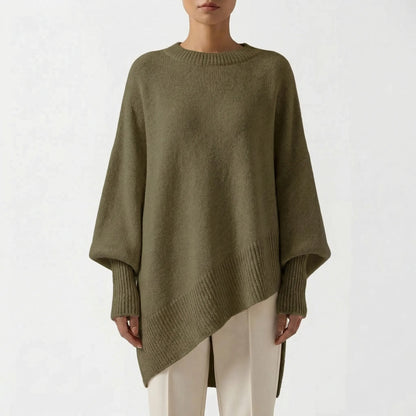 Clarvelle | Oversized Batwing Knit Pullover