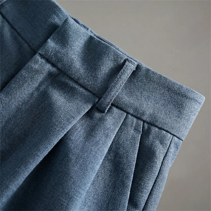 Classiva | High-Waist Wide-Leg Trousers Women