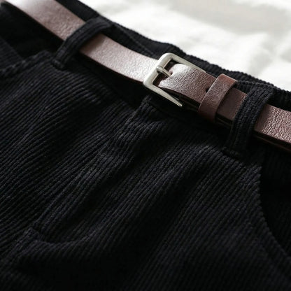 Cordova | High-Waist Wide-Leg Corduroy Trousers