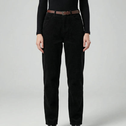 Cordova | High-Waist Wide-Leg Corduroy Trousers