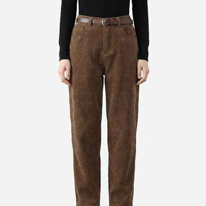Cordova | High-Waist Wide-Leg Corduroy Trousers
