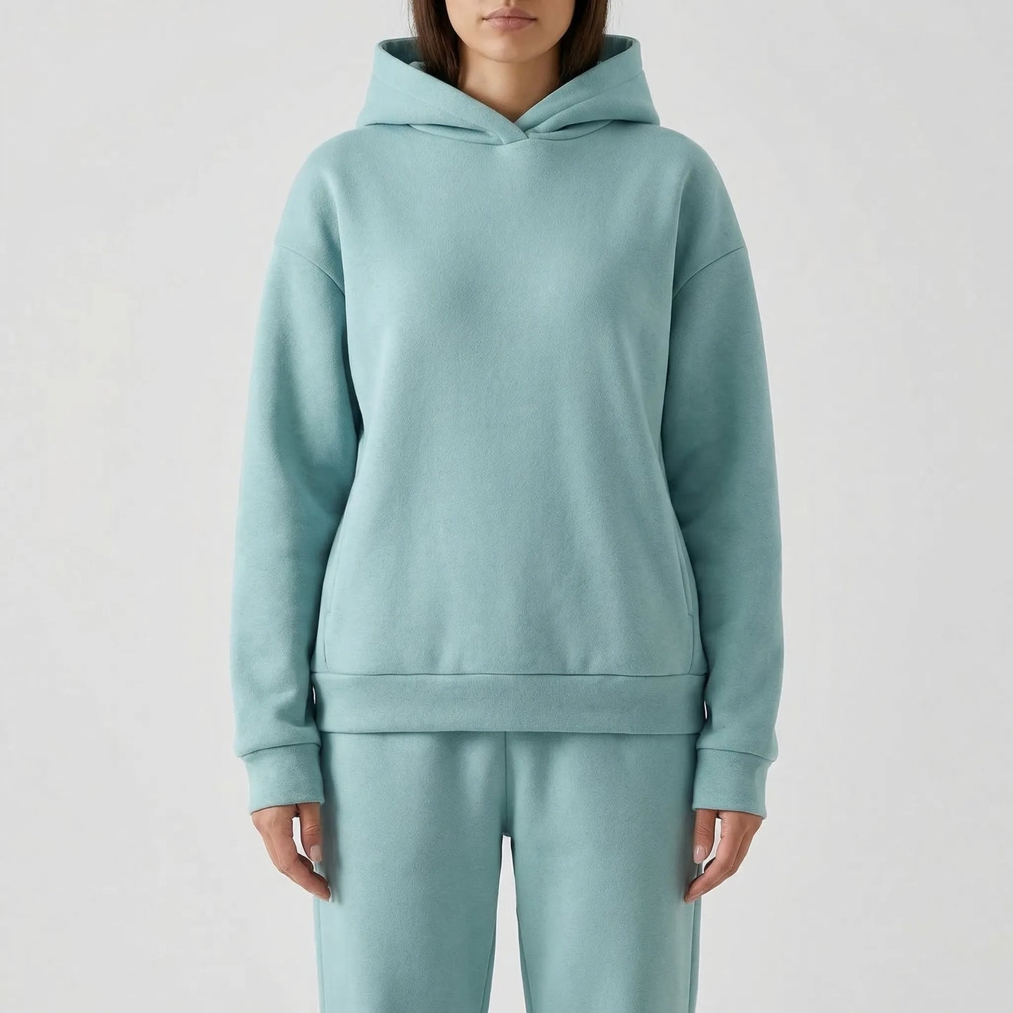 Cozella - 2-Piece Hoodie And Jogger Set