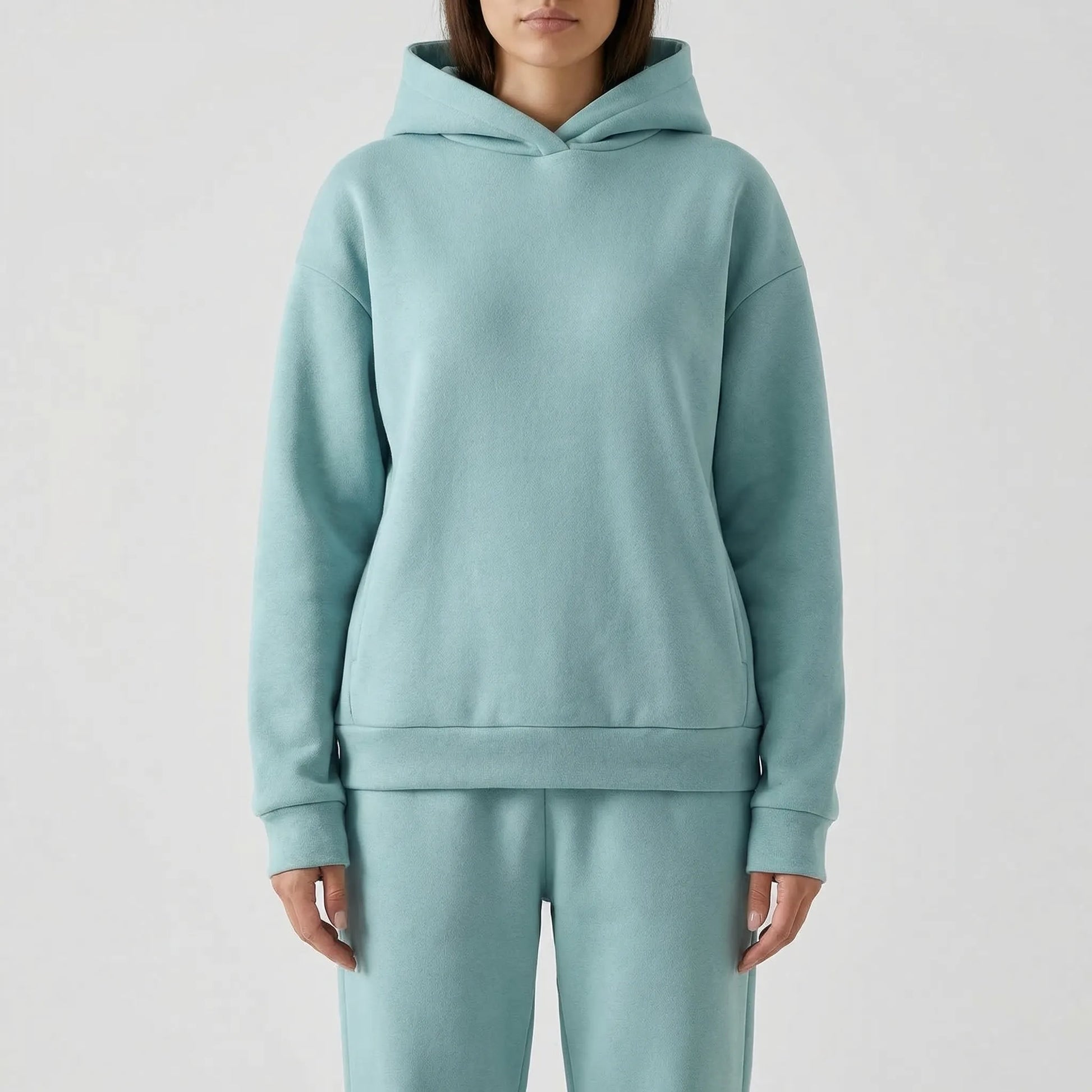Cozella - 2-Piece Hoodie And Jogger Set