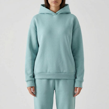 Cozella - 2-Piece Hoodie And Jogger Set