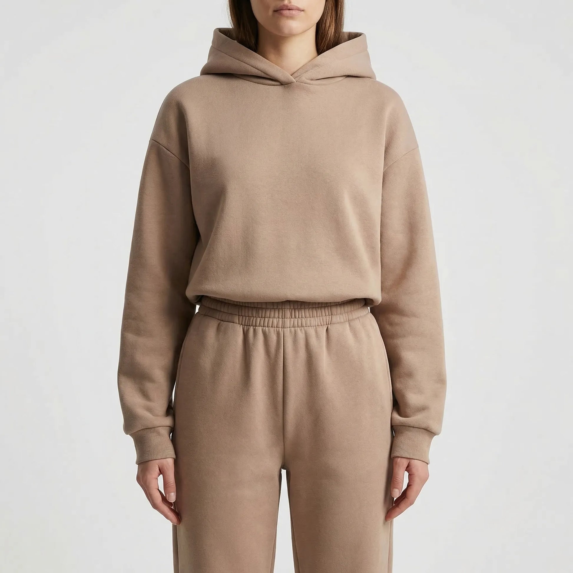 Cozella - 2-Piece Hoodie And Jogger Set