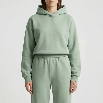 Cozella - 2-Piece Hoodie And Jogger Set