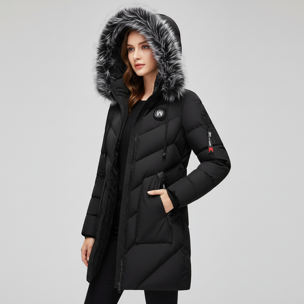 Cozy Fleece Lined Winter Coat | Warm Outerwear