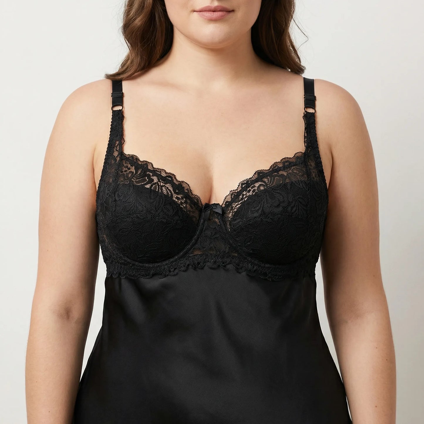 Dentelie | Underwire Lace Gathering Bra Plus Size
