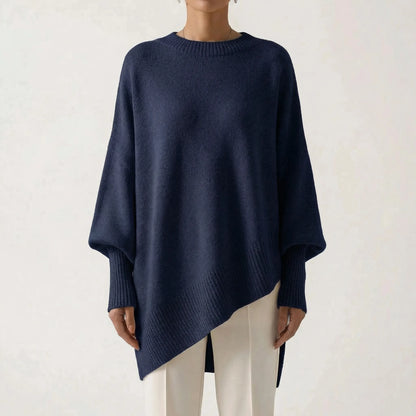 Drapvel | Oversized Asymmetric Hem Jumper