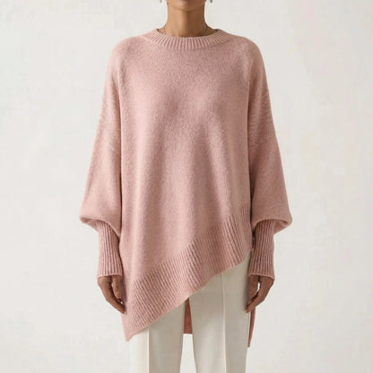Drapvel | Oversized Asymmetric Hem Jumper