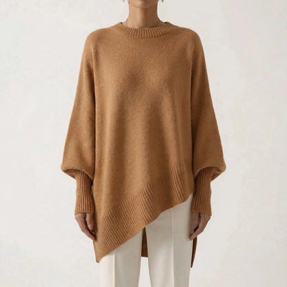 Drapvel | Oversized Asymmetric Hem Jumper