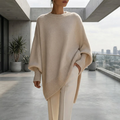Drapvel | Oversized Asymmetric Hem Jumper