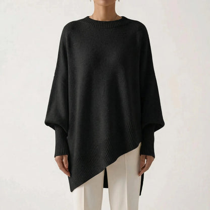 Drapvel | Oversized Asymmetric Hem Jumper