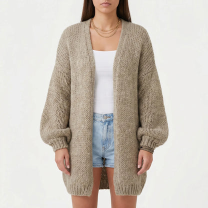 Driftknit | Long Loose-Fit Knit Cardigan