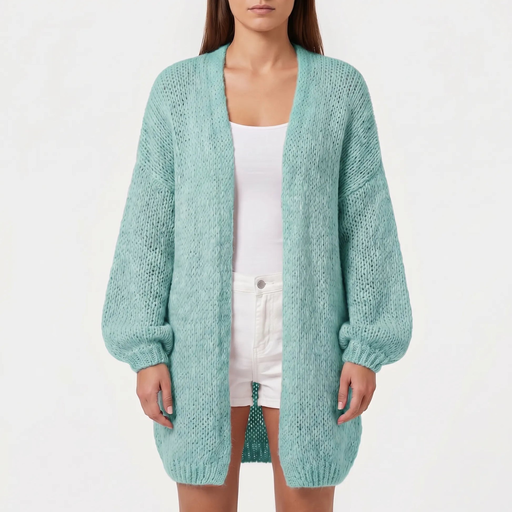 Driftknit | Long Loose-Fit Knit Cardigan