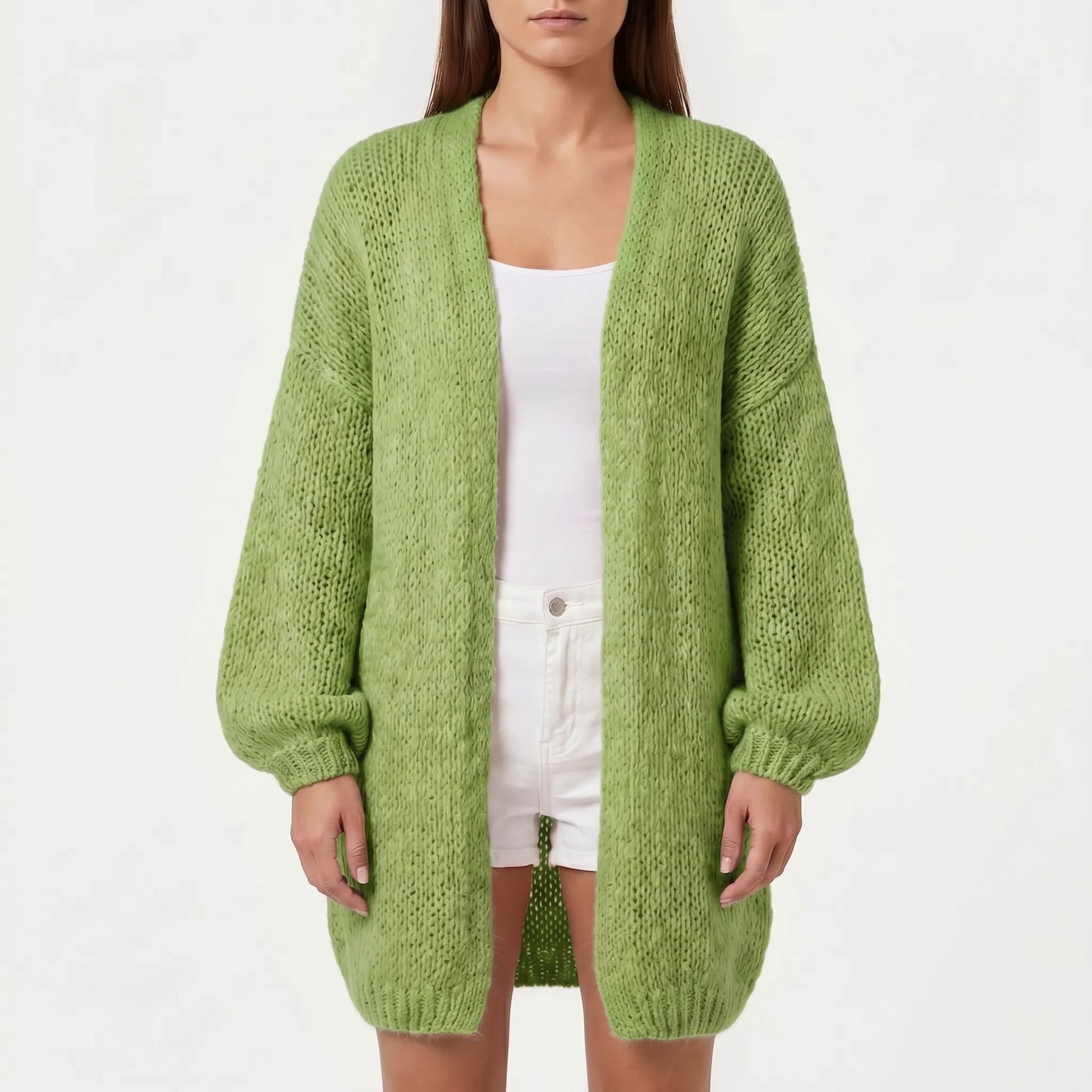 Driftknit | Long Loose-Fit Knit Cardigan