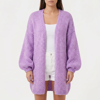 Driftknit | Long Loose-Fit Knit Cardigan