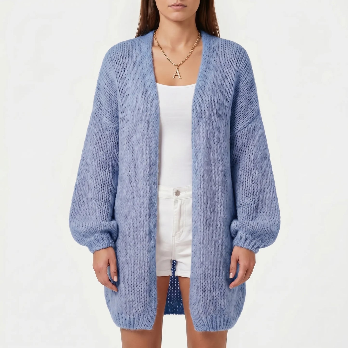 Driftknit | Long Loose-Fit Knit Cardigan