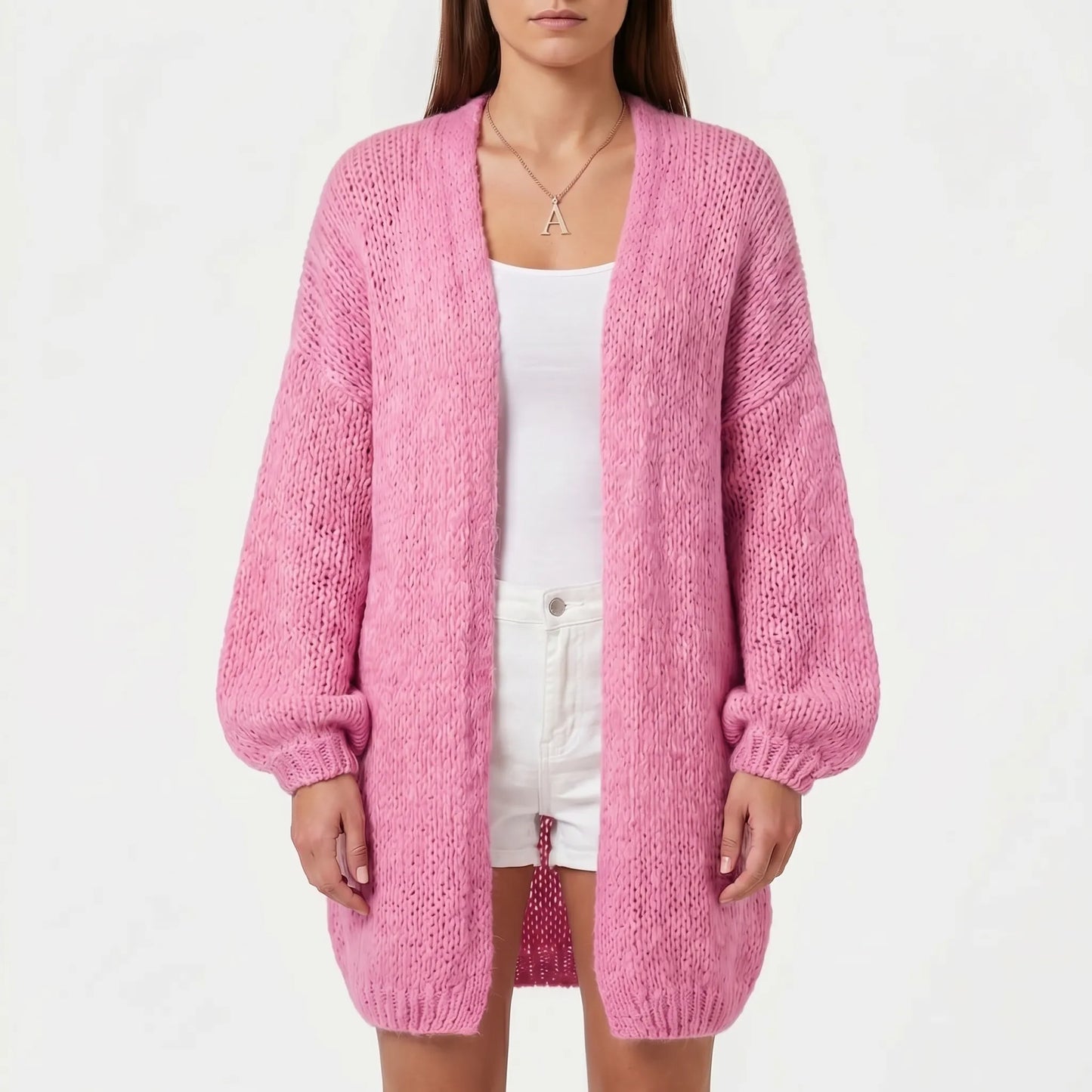 Driftknit | Long Loose-Fit Knit Cardigan