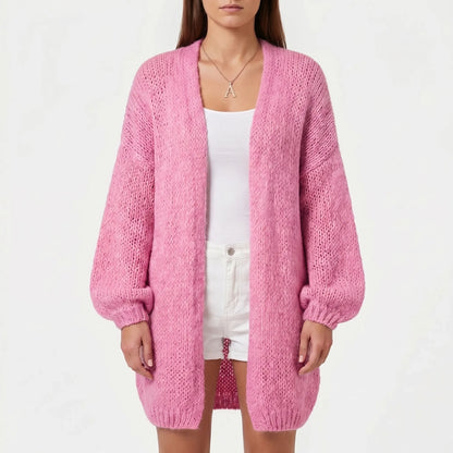 Driftknit | Long Loose-Fit Knit Cardigan