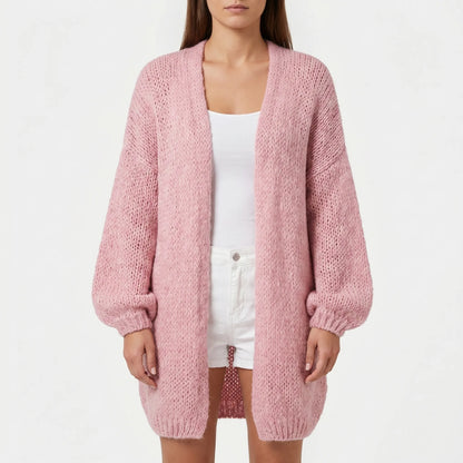 Driftknit | Long Loose-Fit Knit Cardigan