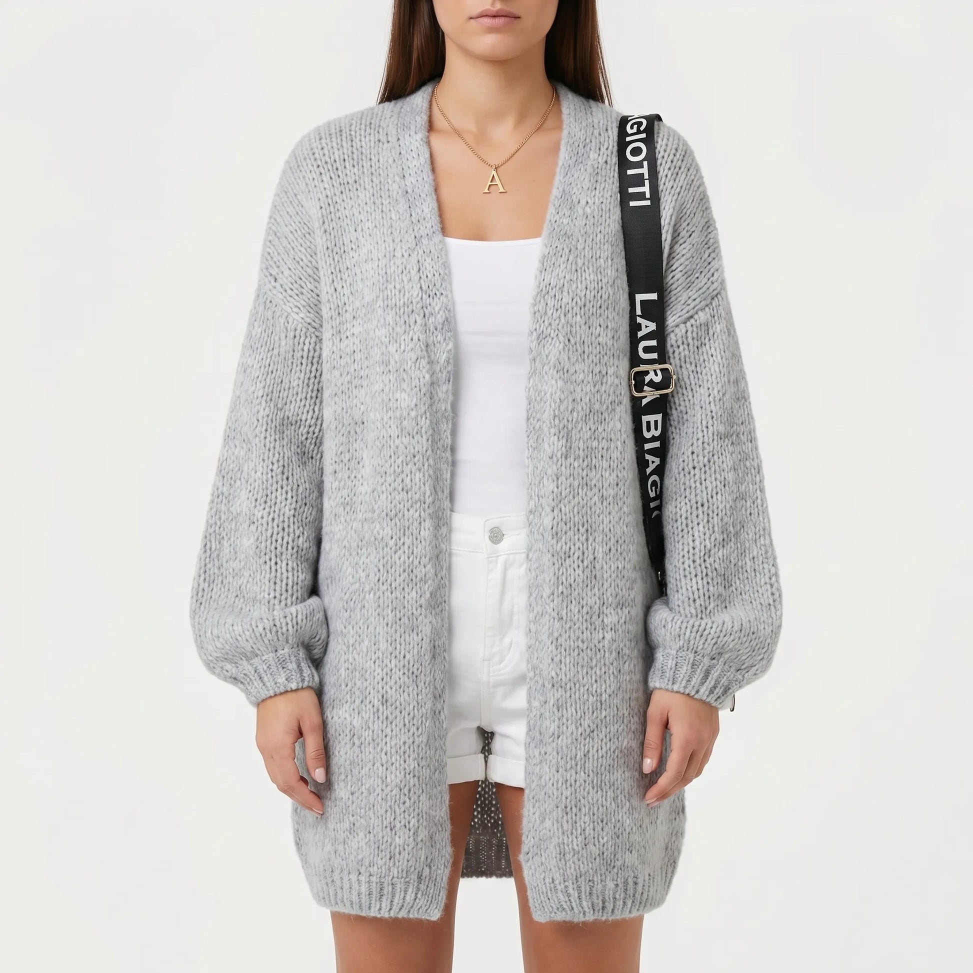 Driftknit | Long Loose-Fit Knit Cardigan