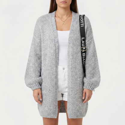 Driftknit | Long Loose-Fit Knit Cardigan