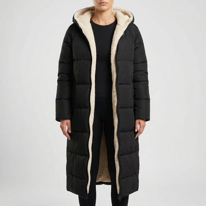Dualvex - Reversible Long Hooded Winter Coat
