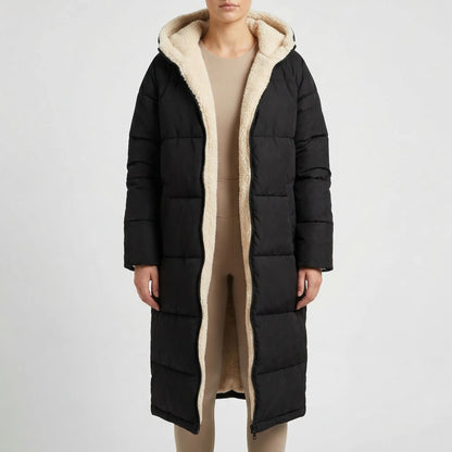 Dualvex - Reversible Long Hooded Winter Coat
