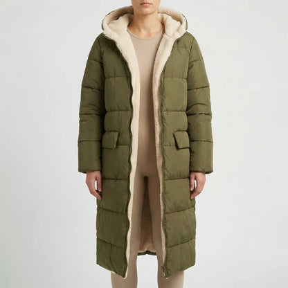 Dualvex - Reversible Long Hooded Winter Coat