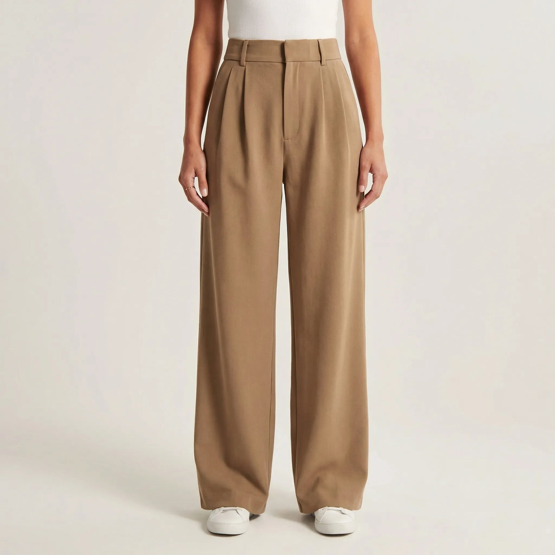 Elevexa | High-Waist Wide-Leg Trousers