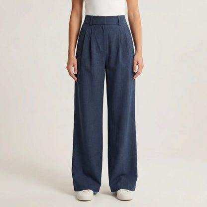 Elevexa | High-Waist Wide-Leg Trousers