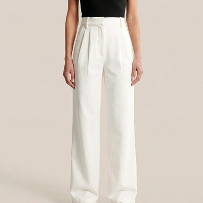 Elevexa | High-Waist Wide-Leg Trousers