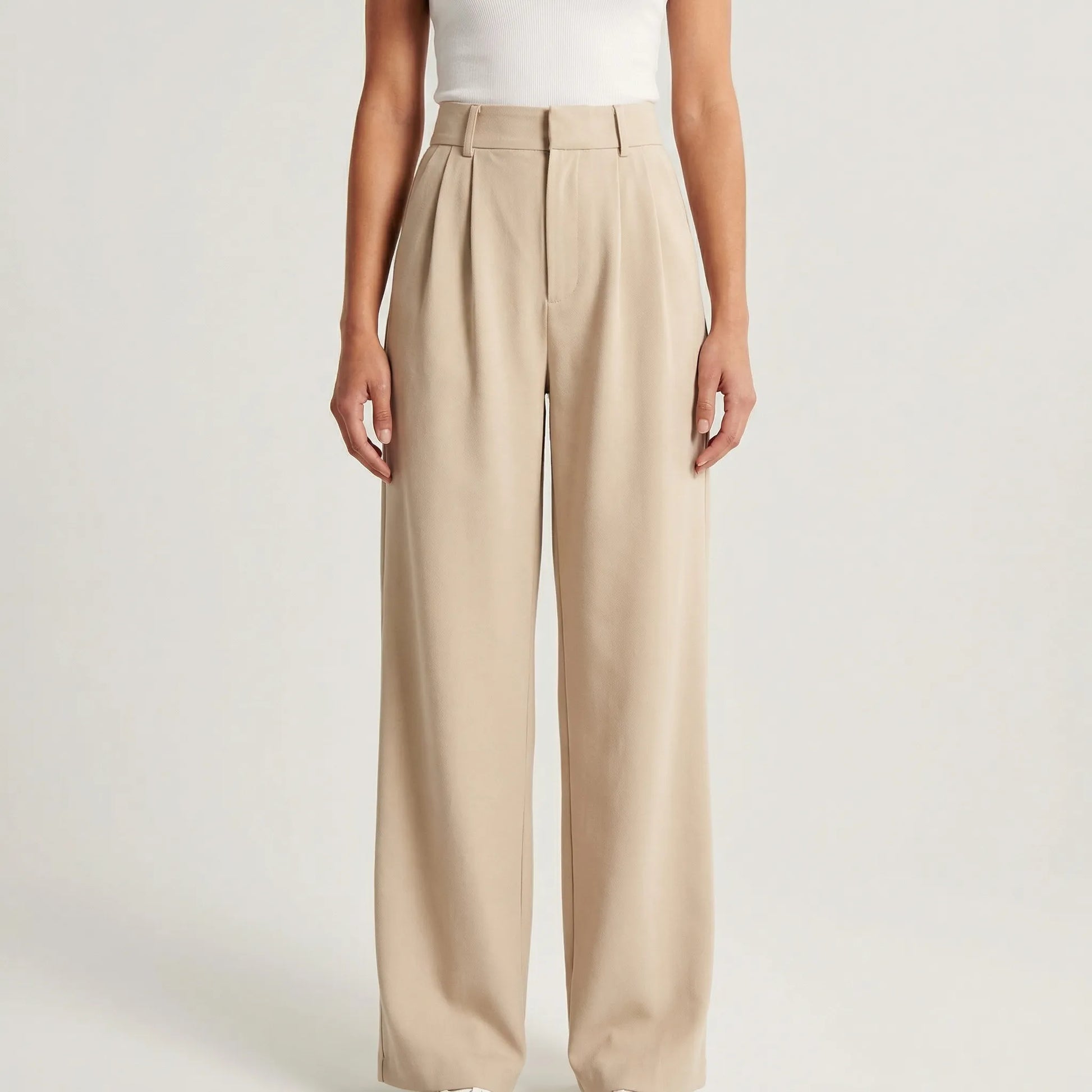 Elevexa | High-Waist Wide-Leg Trousers