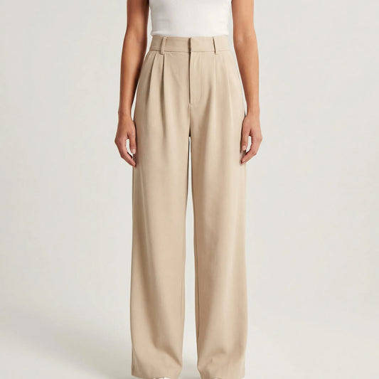 Elevexa | High-Waist Wide-Leg Trousers