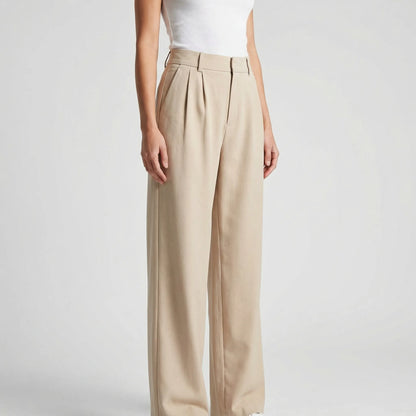 Elevexa | High-Waist Wide-Leg Trousers