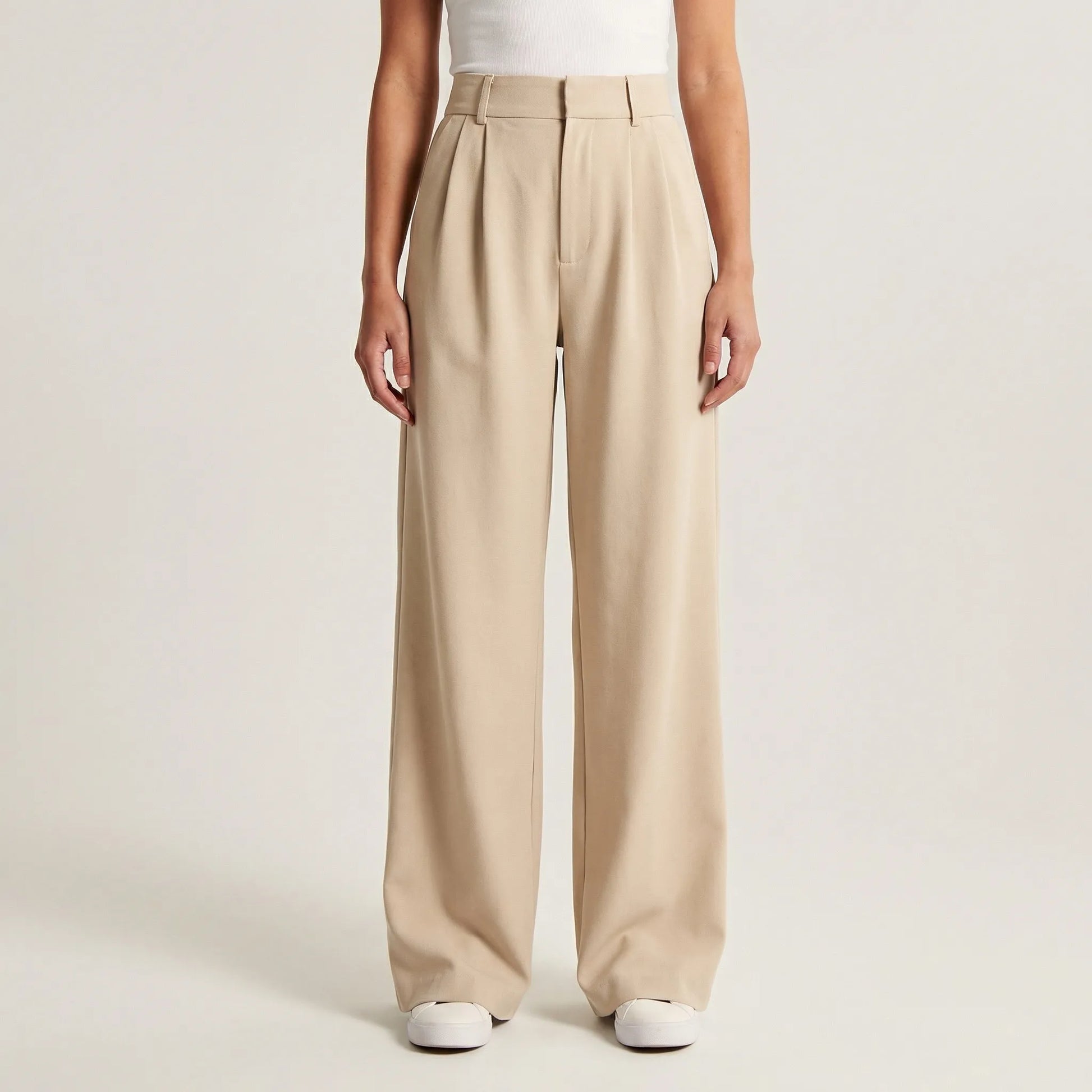 Elevexa | High-Waist Wide-Leg Trousers