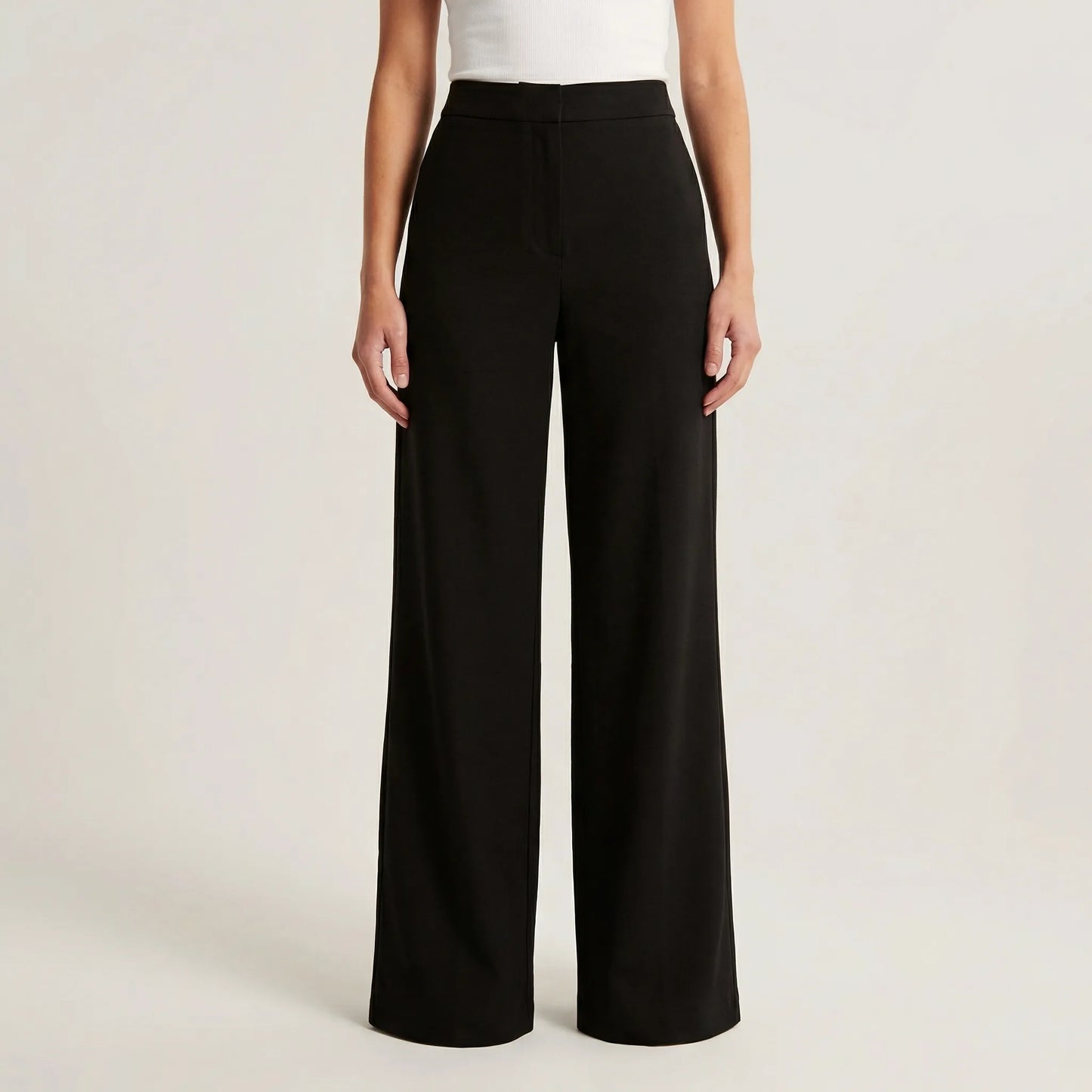 Elevexa | High-Waist Wide-Leg Trousers