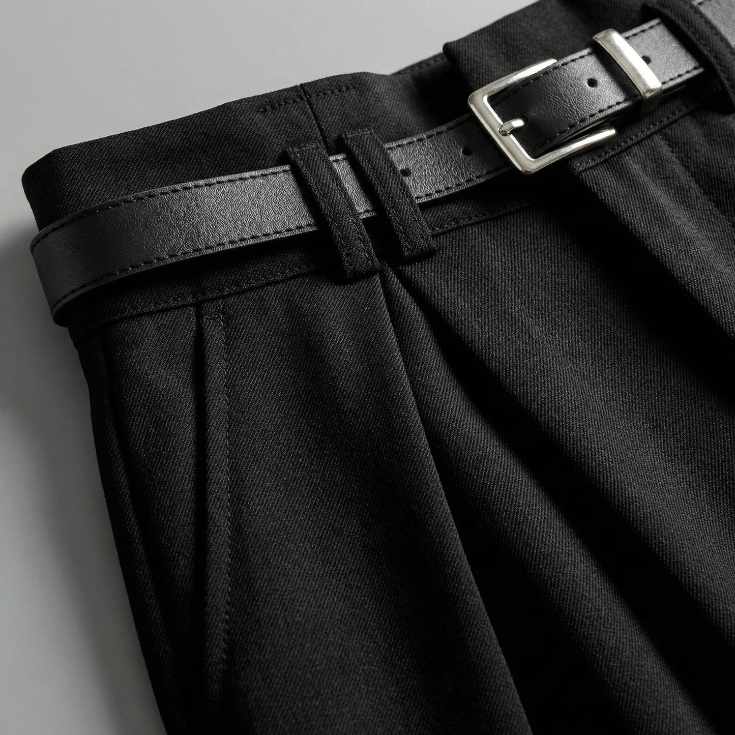 Flairelle | High-Waisted Wide-Leg Trousers