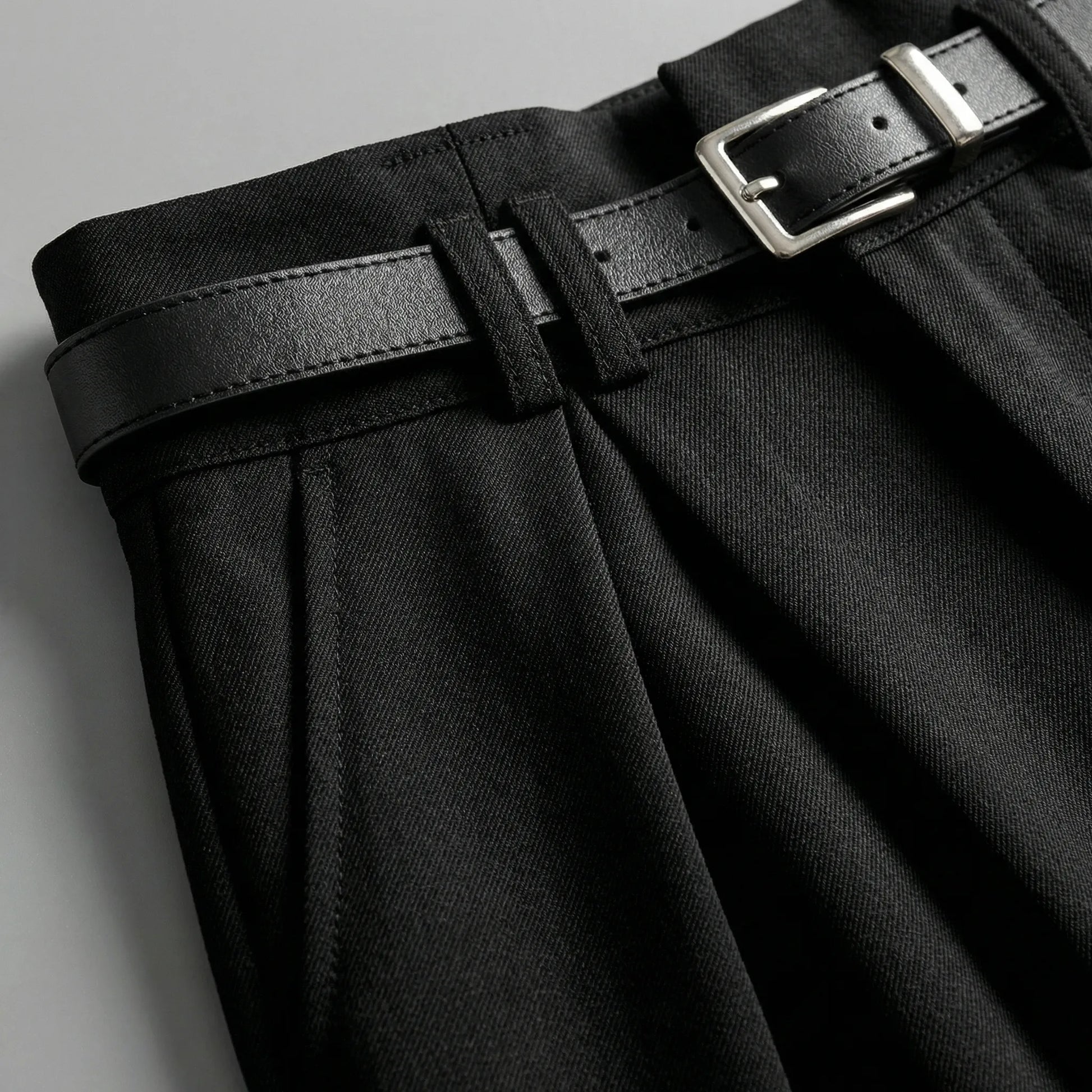 Flairelle | High-Waisted Wide-Leg Trousers