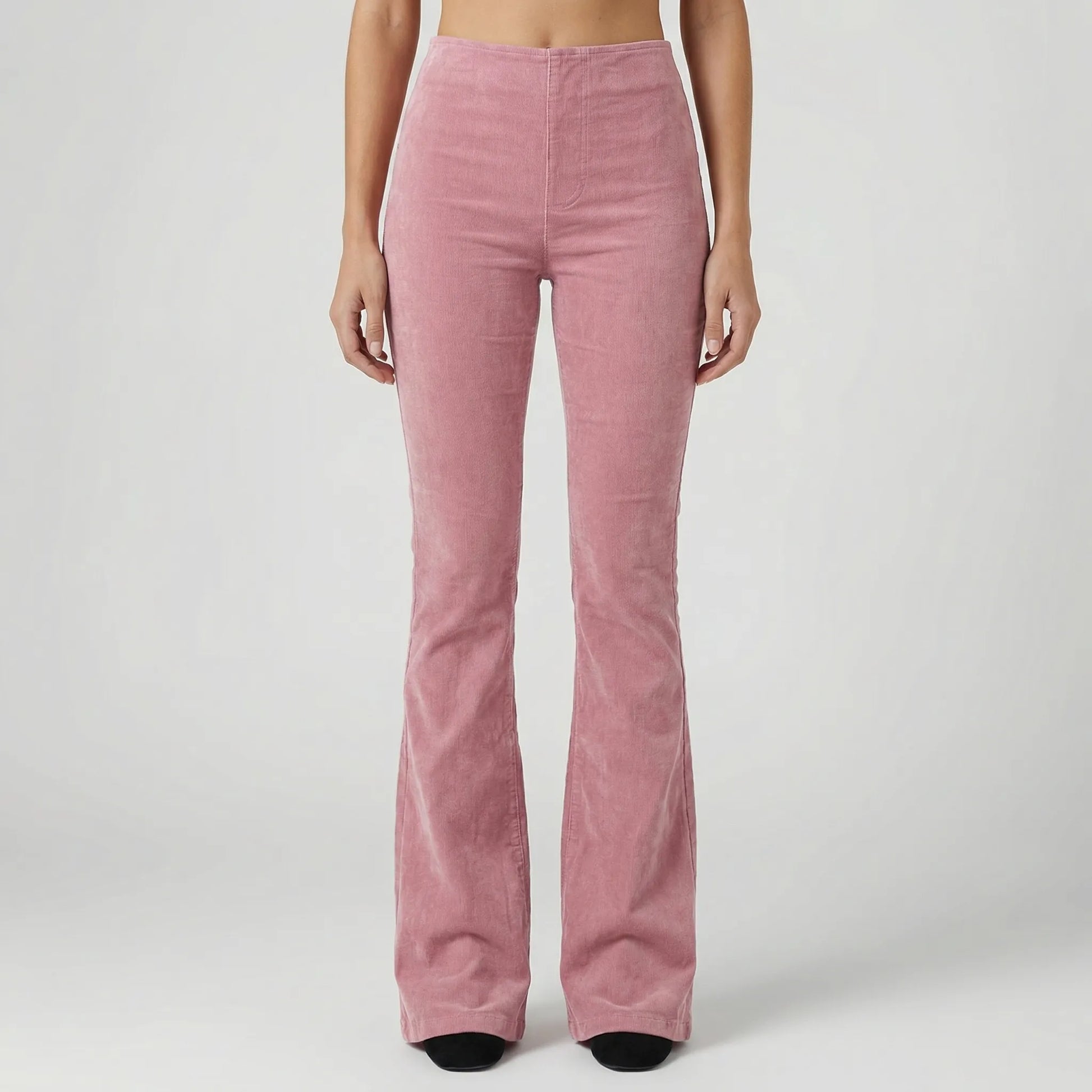 Flarova | High-Waist Flare Leg Trousers