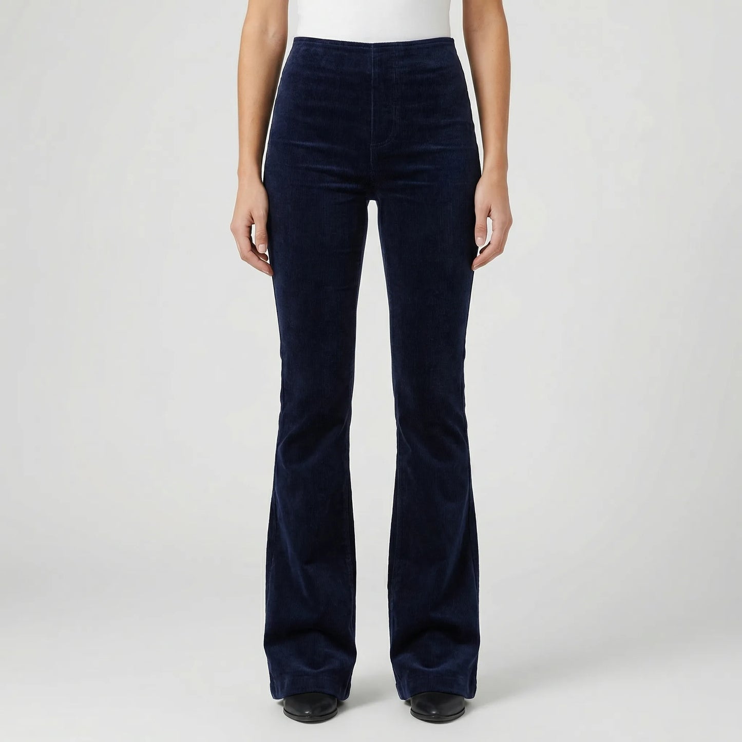 Flarova | High-Waist Flare Leg Trousers