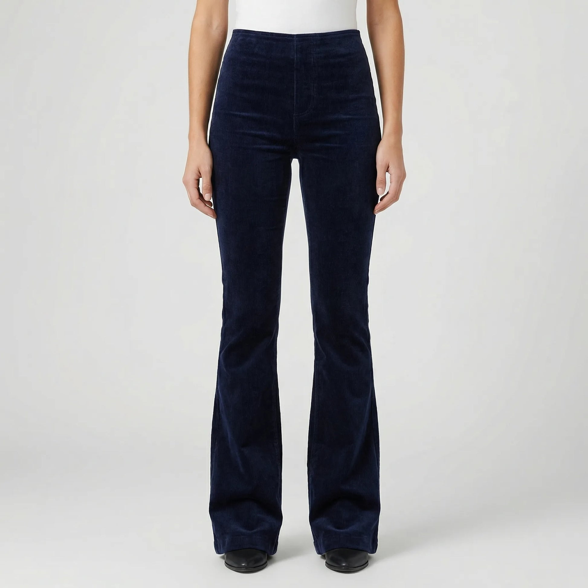 Flarova | High-Waist Flare Leg Trousers