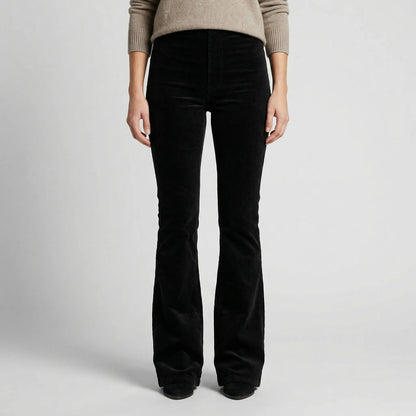 Flarova | High-Waist Flare Leg Trousers