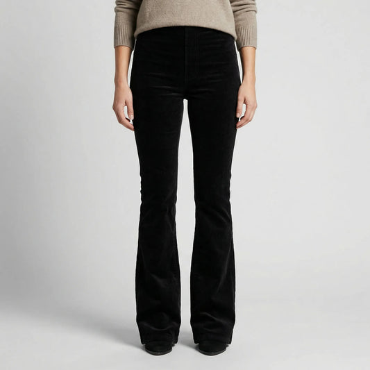 Flarova | High-Waist Flare Leg Trousers