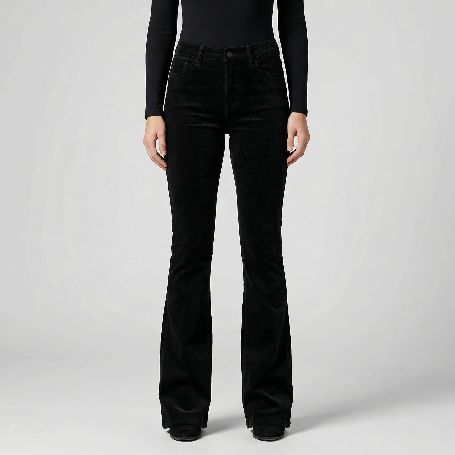 Flarova | High-Waist Flare Leg Trousers
