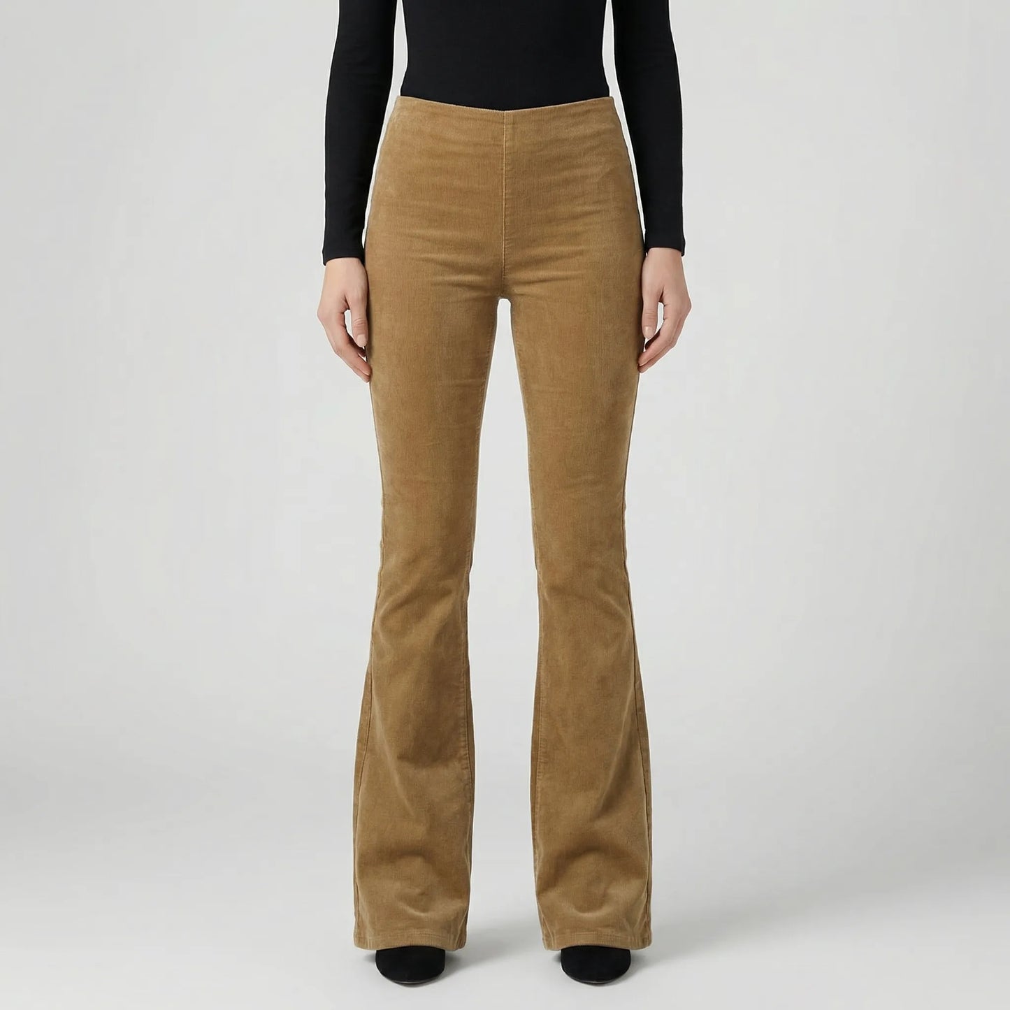 Flarova | High-Waist Flare Leg Trousers