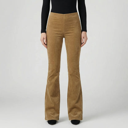 Flarova | High-Waist Flare Leg Trousers