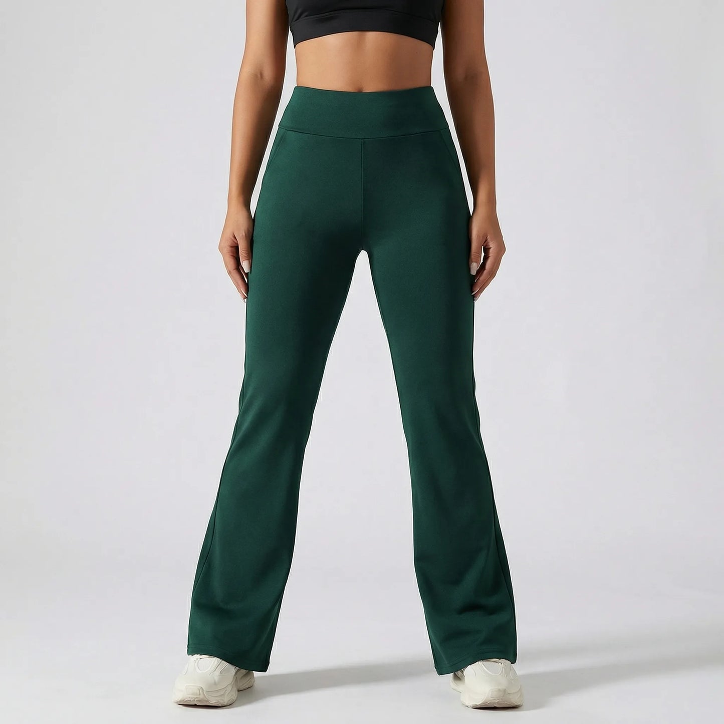 Flarvex | High-Waist Flared Stretch Trouser